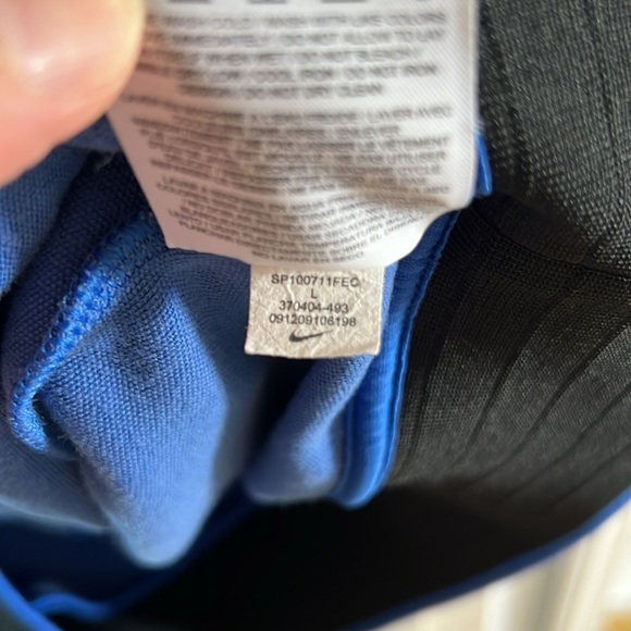 2010 Nike Pac-Man manny pacquiao zip up jacket Sz large 370404-493 - Picture 5 of 5